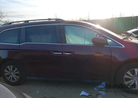 2014 Honda Odyssey Ex-L from USA, damaged, VIN 5FNRL5H6XEB052233